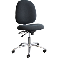 ESD (Electrostatic Dissipative) Shoptech Seating, Fabric, Black, 275 lbs. Capacity Fastek
