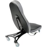 Flex 2™ Ergonomic Chair, Mobile, Adjustable, 30", Vinyl Seat, Black OP241 | Fastek
