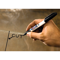 Dura-Ink&reg; #15 Permanent Marker, Fine, Silver Fastek