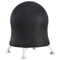 Zenergy™ Ball Chair, Fabric, Black, 250 lbs. Capacity OP694 | Fastek