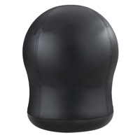 Zenergy™ Swivel Ball Chair, Vinyl, Black, 250 lbs. Capacity OP699 | Fastek