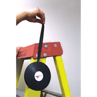 QWIK Fastener Ties, Hook & Loop, 25 yds x 3/4", Self-Grip, Black Fastek