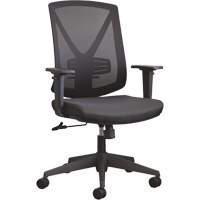 Activ A-47 Synchro Office Chair, Fabric, Black, 275 lbs. Capacity Fastek