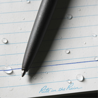 All-Weather Metal Pen, Blue, 0.8 mm, Retractable Fastek
