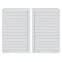 Bound Book, Hard Cover, Black, 160 Pages, 4-5/8" W x 7-1/4" L Fastek