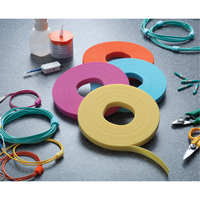 Ruban pour gestion des câbles One-Wrap<sup>MD</sup>, Boucle et crochet, 25 vg x 5/8", Auto-aggripant, Jaune OQ535 | Fastek