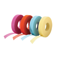 One-Wrap<sup>®</sup> Cable Management Tape, Hook & Loop, 25 yds x 5/8", Self-Grip, Violet OQ534 | Fastek