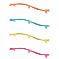 One-Wrap&reg; Cable Management Tape, Hook & Loop, 25 yds x 3/4", Self-Grip, Aqua Fastek