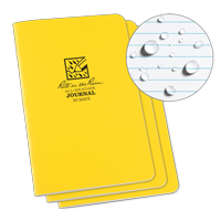 Notebook, Soft Cover, Yellow, 48 Pages, 4-5/8" W x 7" L Fastek