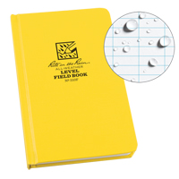 Bound Book, Hard Cover, Yellow, 160 Pages, 4-5/8" W x 7-1/4" L OQ543 | Fastek