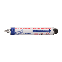 Solid Barrel Metal Marker, Blue, Marker Fastek