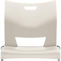 Duet™ Armless Training Chair, Plastic, 33-1/4" High, 350 lbs. Capacity, White OQ779 | Fastek