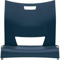 Duet™ Armless Training Chair, Plastic, 33-1/4" High, 350 lbs. Capacity, Blue OQ781 | Fastek