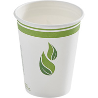 Bare<sup>®</sup> Compostable Hot Cups, Paper, 8 oz., Multi-Colour OQ931 | Fastek