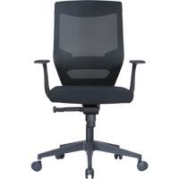 Activ™ Series Synchro-Tilt Office Chair, Fabric/Mesh, Black, 250 lbs. Capacity OQ963 | Fastek