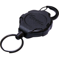 Ratch-It Locking Keychain, Plastic, 48" Cable, Carabiner Attachment Fastek