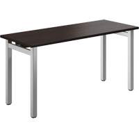 Newland Table Desk, 29-7/10" L x 60" W x 29-3/5" H, Dark Brown OR439 | Fastek
