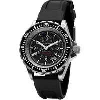 Large Diver's Automatic Watch, Digital, Battery Operated, 41 mm, Black Fastek