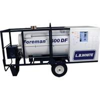 Foreman&reg; 500 Indirect-fired Portable Heater, Radiant Heat, Natural Gas, 500000 BTU/H Fastek