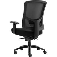 Raven 400 High-Back Heavy-Duty Synchro-Tilter, Mesh, Black, 400 lbs. Capacity Fastek