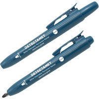 Retractable Permanent Marker, Bullet, Black Fastek