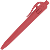 Detectable Elephant Ballpoint Pen with Clip, Red, 1 mm, Retractable Fastek