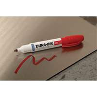 Dura-Ink&reg; Marker #55, Red, Chisel Tip Fastek