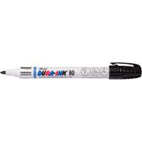 Dura-Ink&reg; 80 Permanent Marker, Medium, Black Fastek