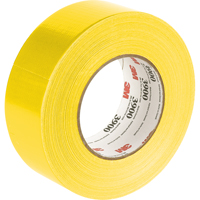 3900 Multi-Purpose Duct Tape, 8 mils, Yellow, 48 mm (2") x 55 m (180') Fastek