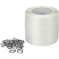 Woven Cord Strapping, Polyester, 1/2" W x 750' L PB028 | Fastek