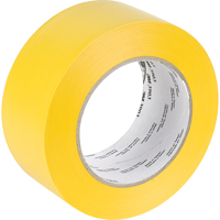 3903 Vinyl Duct Tape, 50 mm (2") W x 45.5 m (149.25') L, 6.3 mils, Yellow Fastek