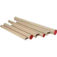 Snap-Seal Mailing Tubes, Round, 3" W x 18" L Fastek