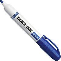 Dura-Ink&reg; Dry Erase Ink Markers, Blue, Bullet Tip Fastek