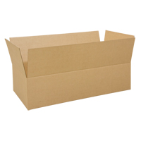 Corrugated Box, 48" L x 24" W x 12" H, Flute C Fastek
