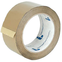 Ruban d'emballage, Adh&eacute;sif Thermofusible, 1,6 mil, 48 mm (1-22/25") x 50 m (164') Fastek