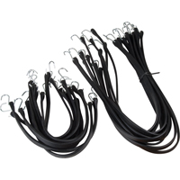 Rubber Tie Down Set, 21" Fastek