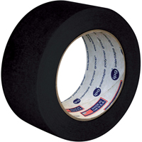 Utility Grade Coloured Masking Tape, 24 mm (1") x 55 m (180'), Black Fastek