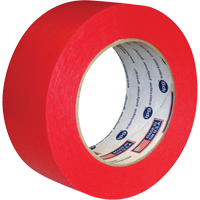 Utility Grade Coloured Masking Tape, 18 mm (3/4") x 55 m (180'), Red Fastek