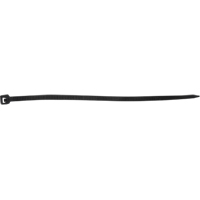 Cable Ties, 8" Long, 50 lbs. Tensile Strength, Black PF390 | Fastek