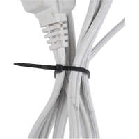 Cable Ties, 8" Long, 50 lbs. Tensile Strength, Black PF390 | Fastek