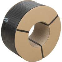 Strapping, Polypropylene, 1/2" W x 7200' L, Black, Manual Grade Fastek