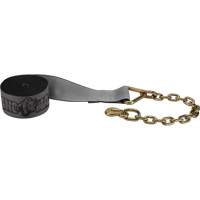 Winch Strap with Chain Anchor Fastek