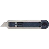 Profi 25 Semi-Automatic Retractable Blade, 19 mm, Stainless Steel, Metal/Metal Detectable Plastic Handle PG232 | Fastek