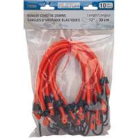 Bungee Cord Tie Downs, 12" Fastek