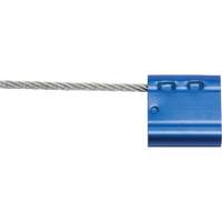 Scell&eacute;s de haute s&eacute;curit&eacute;, 12", M&eacute;tal, Scell&eacute; &agrave; c&acirc;ble Fastek