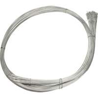 Baling Wire, Galvanized, 13-1/2' L, 13 ga. Fastek