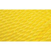 3/8" Braided Yellow Rope, Polypropylene, 630' Fastek