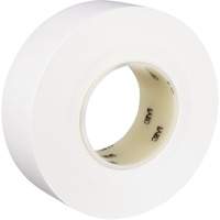 Durable Floor Marking Tape 971, 2" x 108', Vinyl, White Fastek
