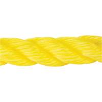 Braided Yellow Rope, Polypropylene, 300' Fastek