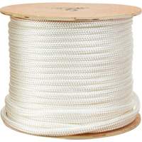 Braided White Rope, Nylon, 250' Fastek